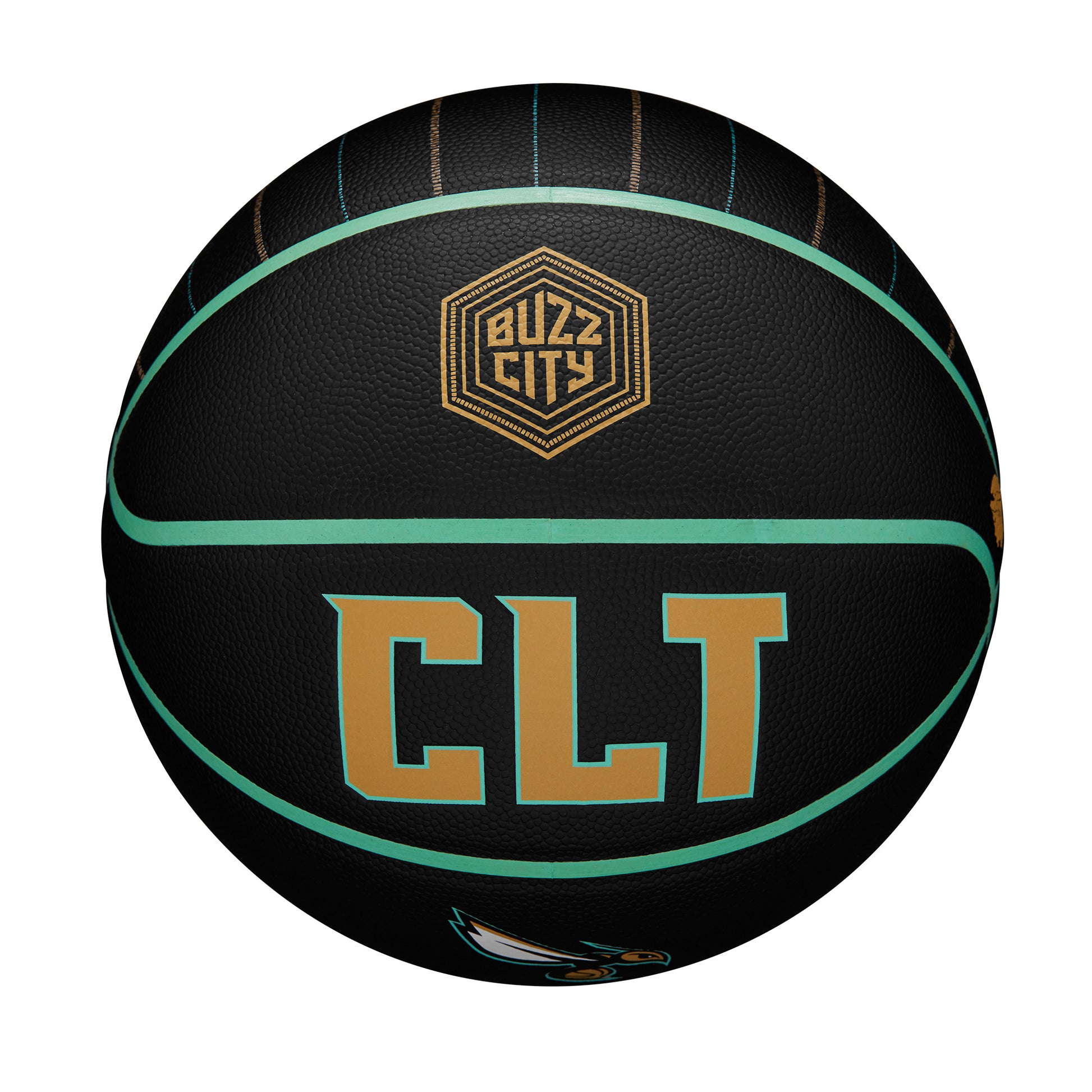 Wilson NBA TEAM CITY COLLECTOR BASKETBALL CHARLOTTE HORNETS Black WZ4016404XB