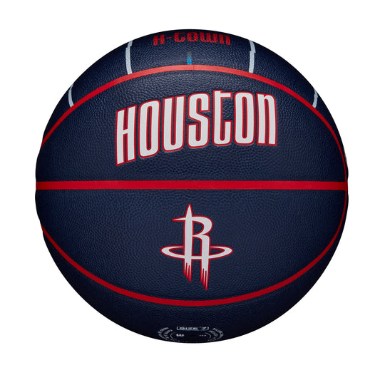 Wilson NBA TEAM CITY COLLECTOR BASKETBALL HOUSTON ROCKETS Navy WZ4016411XB