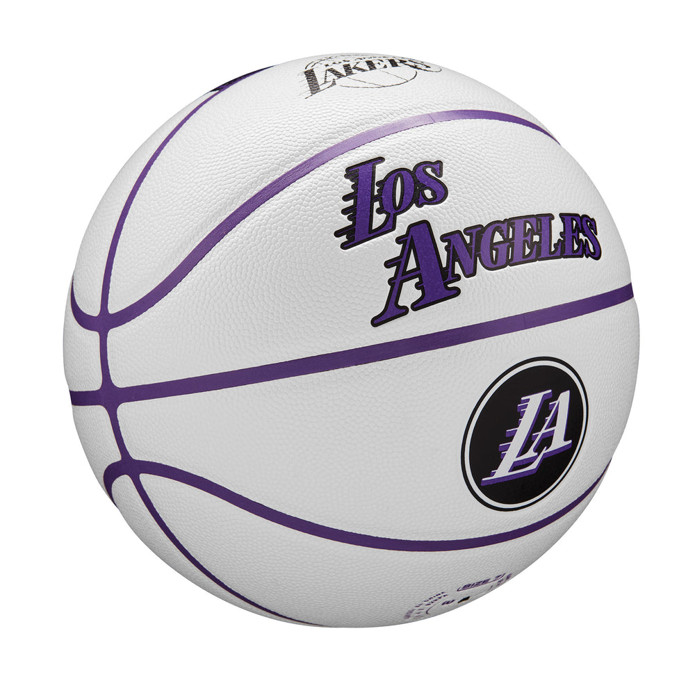 NBA TEAM CITY COLLECTOR BASKETBALL - LOS ANGELES LAKERS - WilsonME