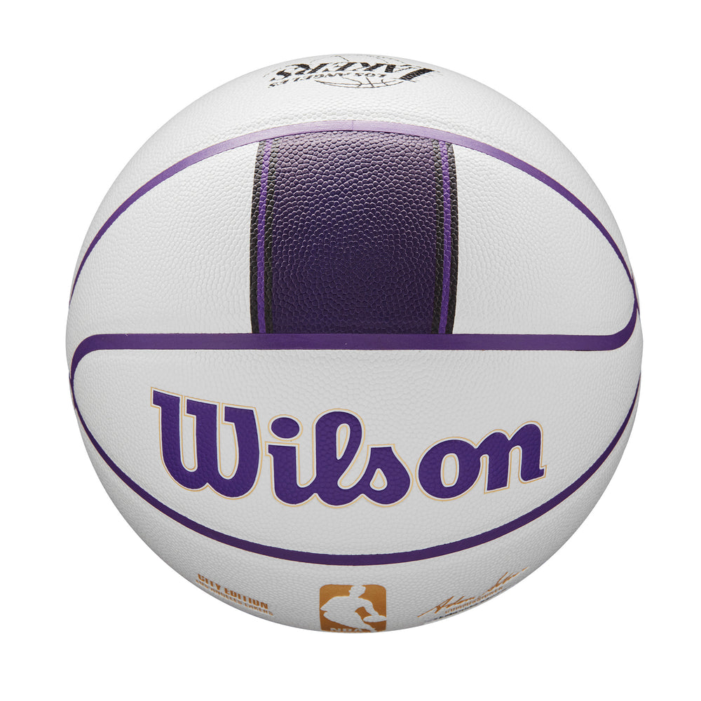 NBA TEAM CITY COLLECTOR BASKETBALL - LOS ANGELES LAKERS - WilsonME