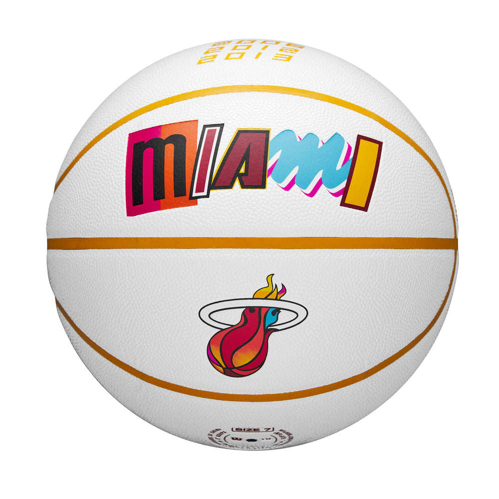 NBA TEAM CITY COLLECTOR BASKETBALL - MIAMI HEAT - WilsonME