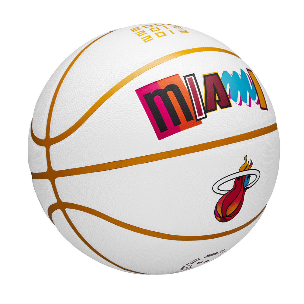 NBA TEAM CITY COLLECTOR BASKETBALL - MIAMI HEAT - WilsonME