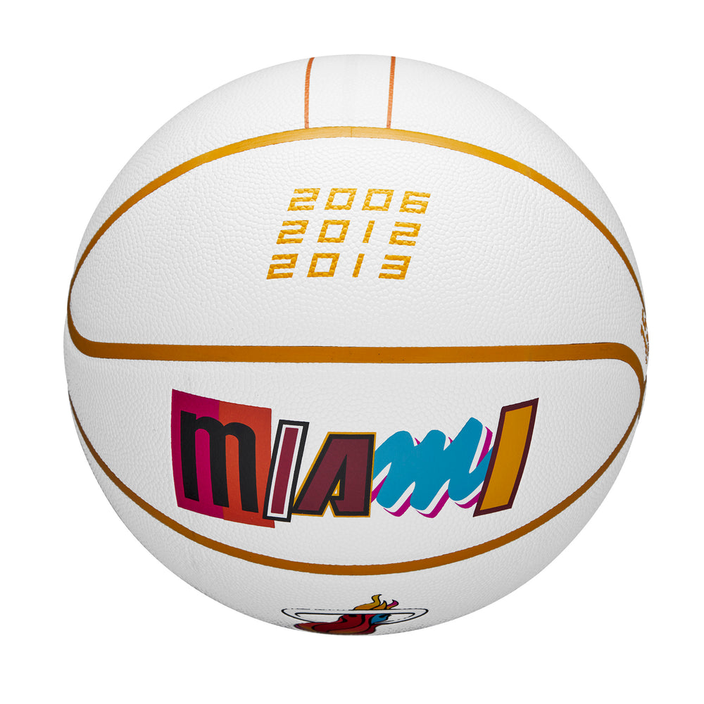 NBA TEAM CITY COLLECTOR BASKETBALL - MIAMI HEAT - WilsonME