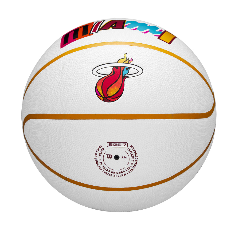 NBA TEAM CITY COLLECTOR BASKETBALL - MIAMI HEAT - WilsonME