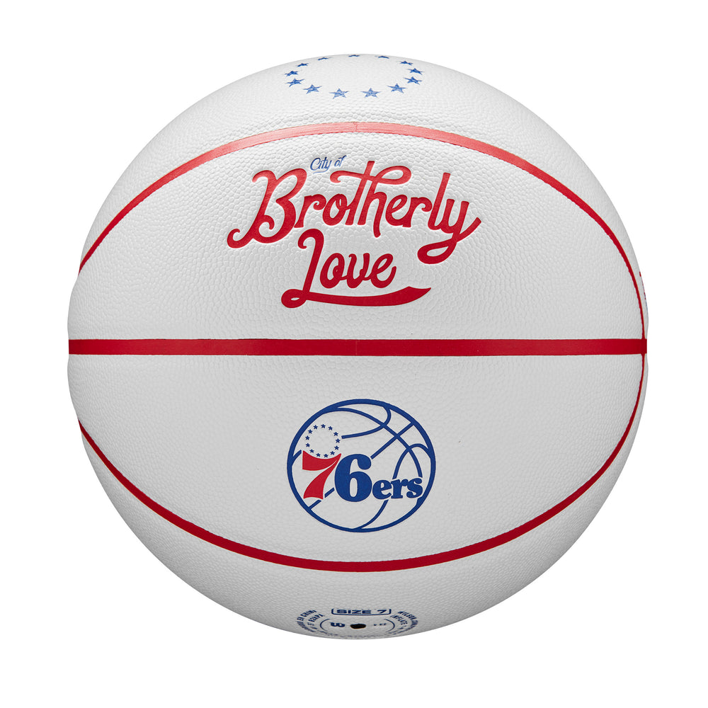 NBA TEAM CITY COLLECTOR BASKETBALL - PHILADELPHIA 76ERS - WilsonME