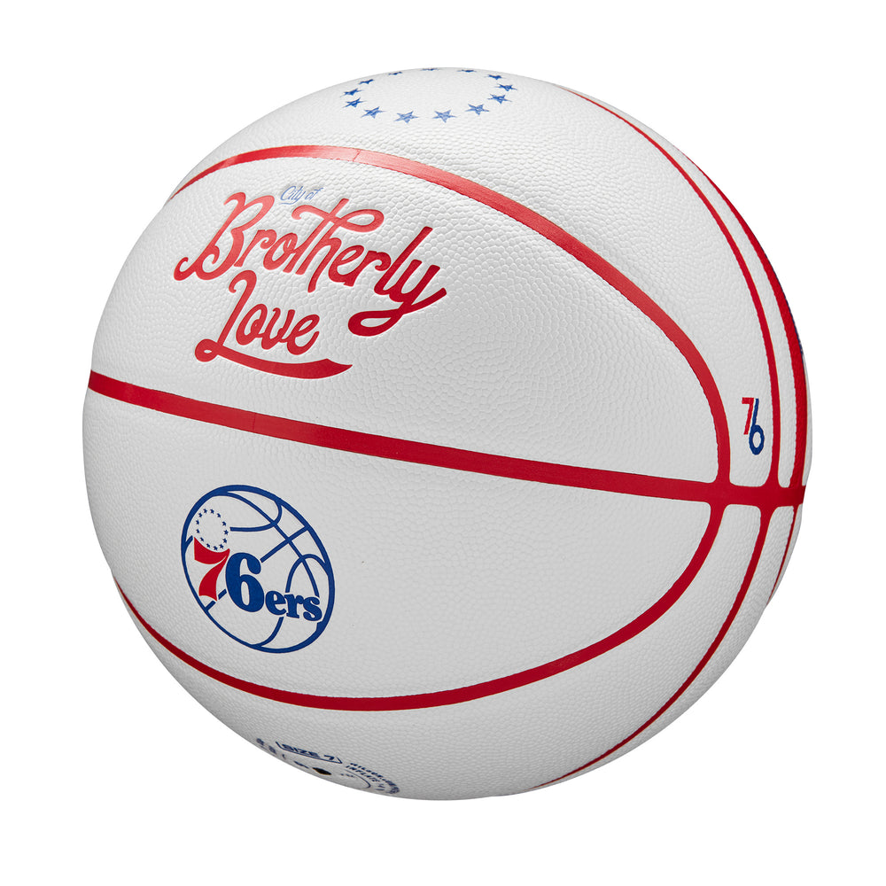 NBA TEAM CITY COLLECTOR BASKETBALL - PHILADELPHIA 76ERS - WilsonME
