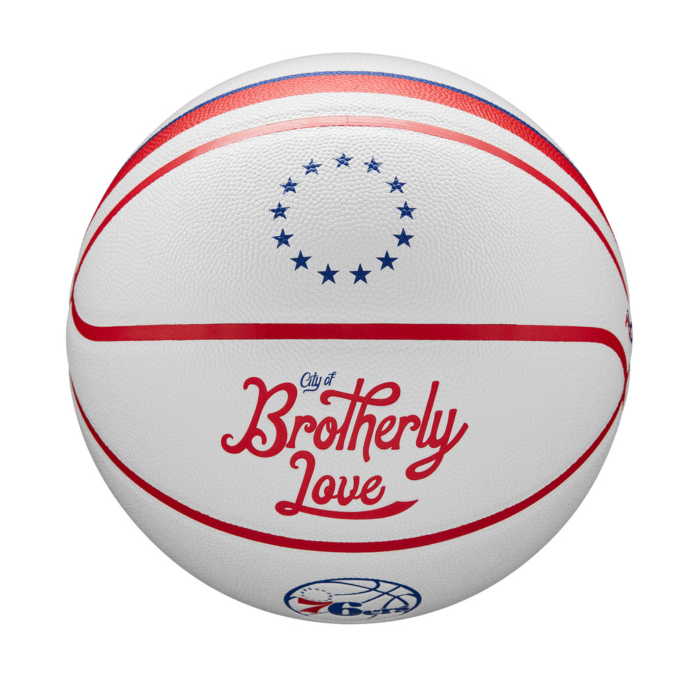 NBA TEAM CITY COLLECTOR BASKETBALL - PHILADELPHIA 76ERS - WilsonME