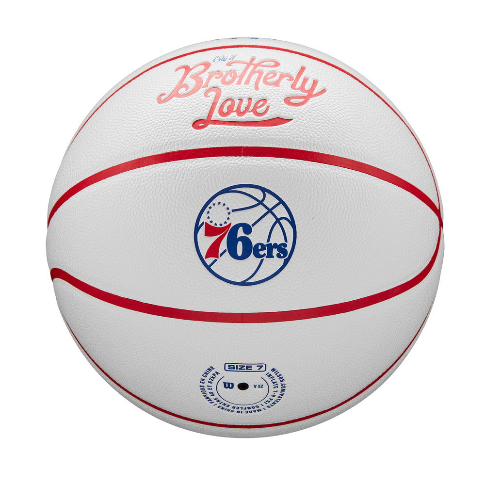NBA TEAM CITY COLLECTOR BASKETBALL - PHILADELPHIA 76ERS - WilsonME