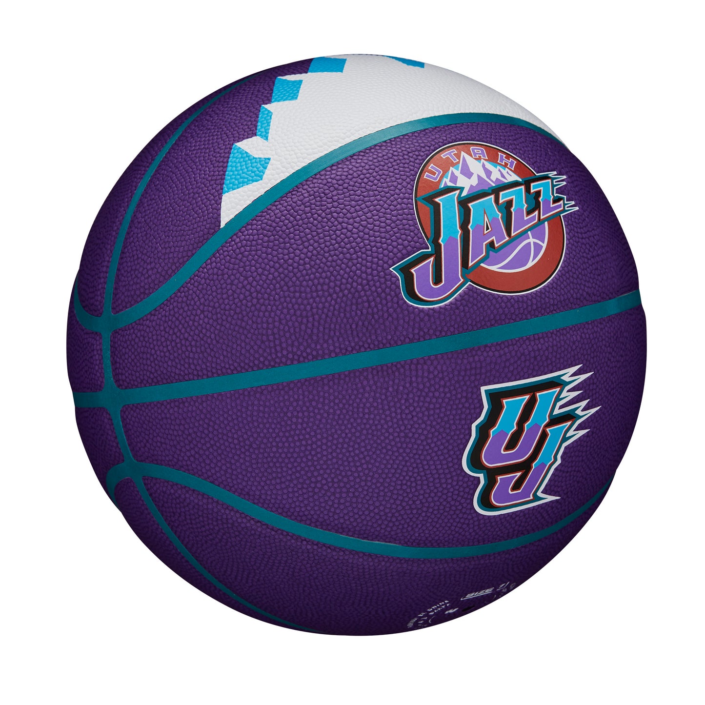 Wilson NBA TEAM CITY COLLECTOR BASKETBALL UTAH JAZZ Purple WZ4016429XB