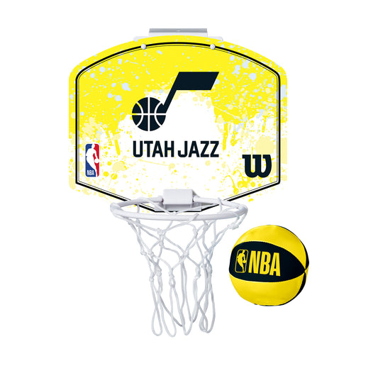 NBA TEAM BASKETBALL MINI HOOP UTAH JAZZ - WilsonME